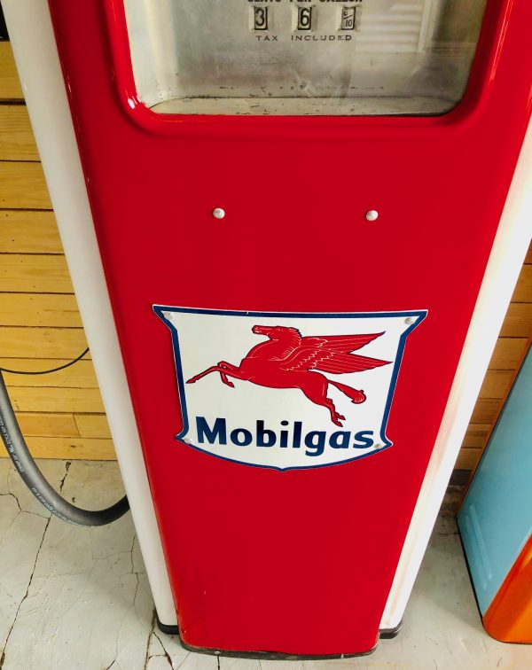 Mobilgas vintage gas pump