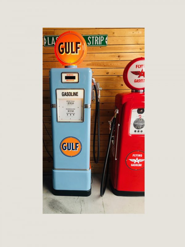 gulf bowser gas pump