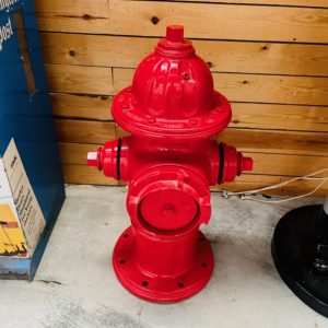 authentique borne d'incendie américaine (fire hydrant)