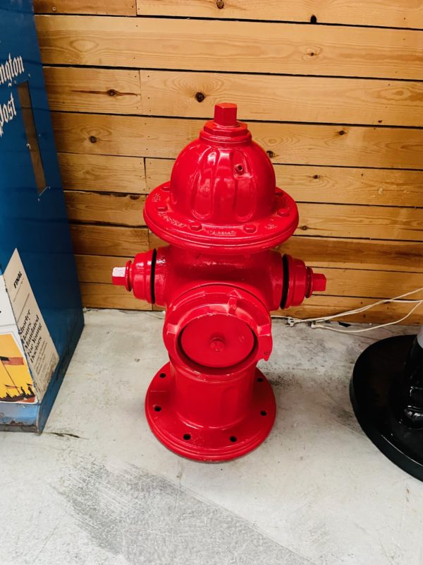 authentique borne d'incendie américaine (fire hydrant)