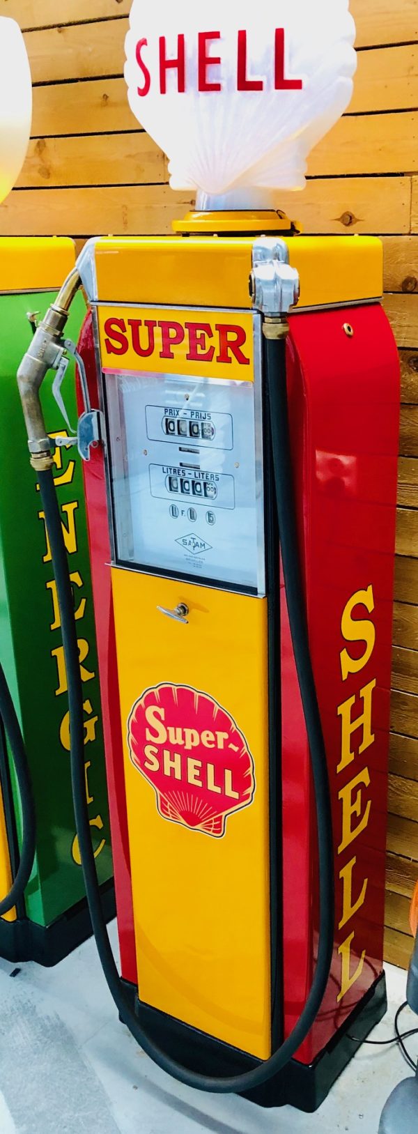 satam gas pump shell