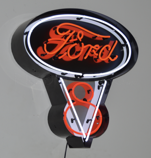 Ford V8 Neon sign