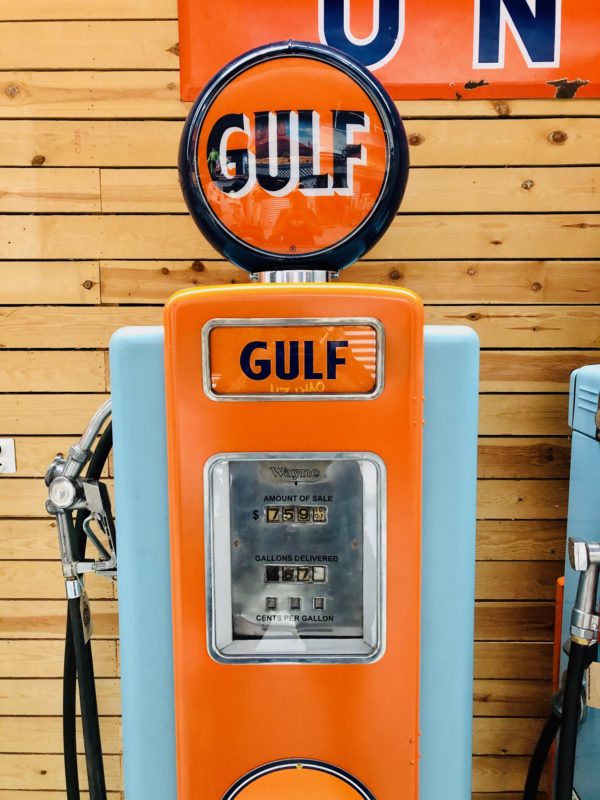 American Gulf Wayne gas pump
