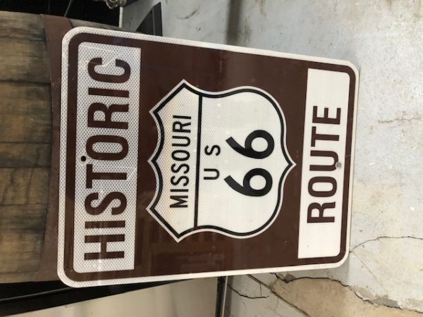 U.S. Highway Route 66 Missouri Sign
