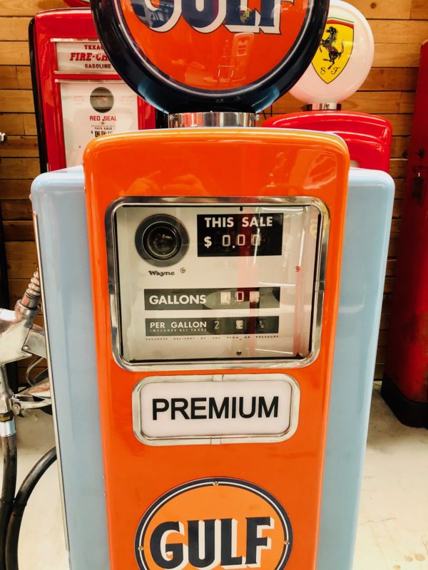 Pompe à essence wayne modèle 100 restaurée