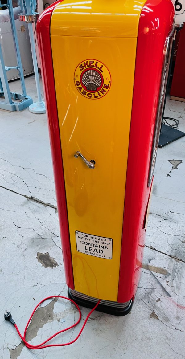 Shell gas pump from 1947