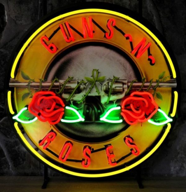 Enseigne neon Guns 'N' Roses 60 cm