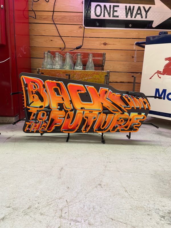 Back to the future neon sign 1