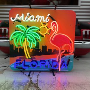Miami Florida Neon Sign 60x58cm