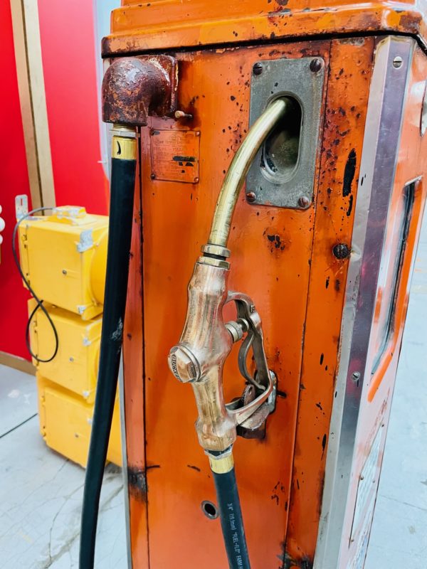 Pompe à essence Américaine Gulf pistolet