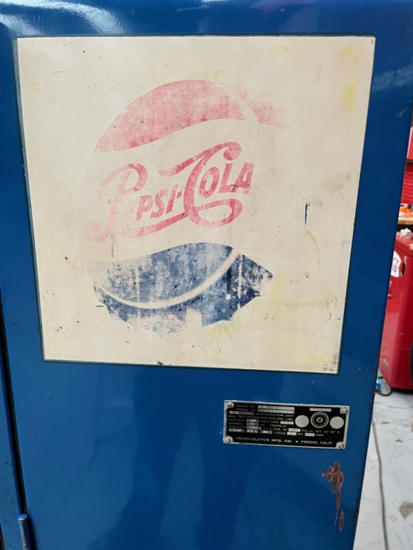 ancien Distributeur américain Pepsi vintage
