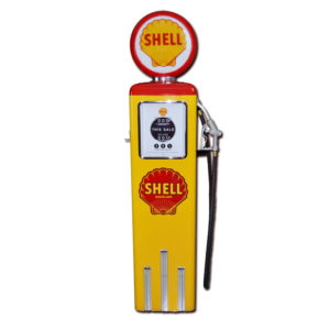 Pompe à essence américaine Shell Wayne 1950 / reproduction