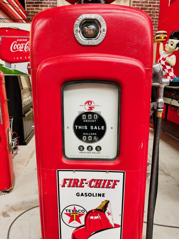 Texaco Fire Chief vintage American gas pump