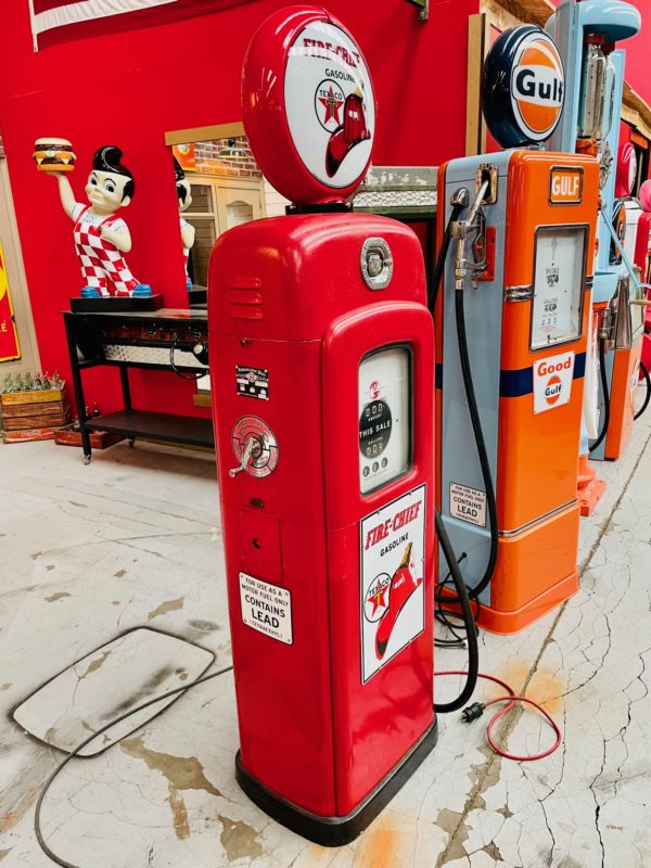 Texaco Fire Chief vintage American gas pump 1948