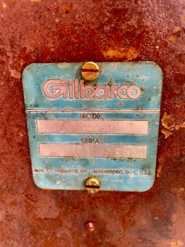 gilbarco gas pomp id tag