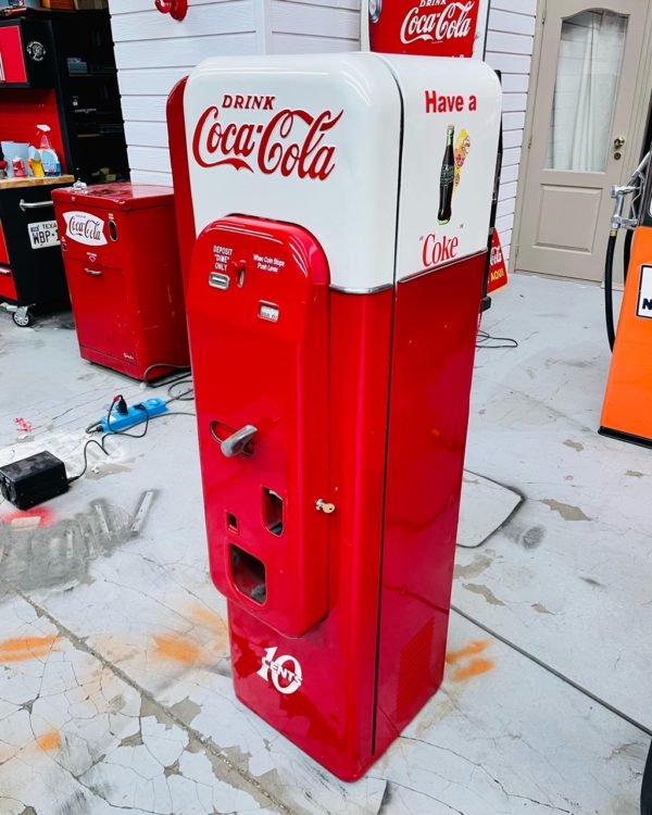ancien Distributeur coca cola Vendo 44