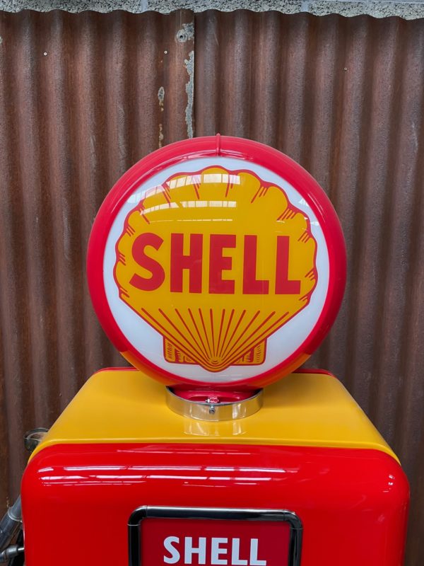 véritable Pompe à essence américaine Shell 1948
