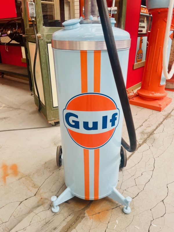 Ancien mélangeur 2 temps Gulf restaurée
