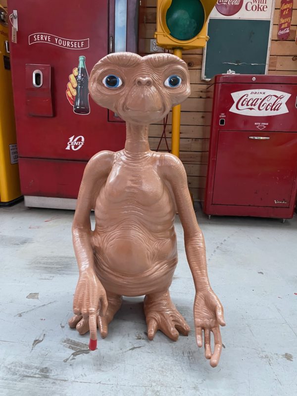 E.T. l'extra-terrestre Statue grandeur nature en résine