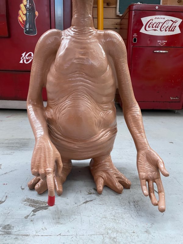 E.T. l'extra-terrestre Statue grandeur nature résine