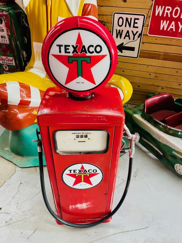 Pompe à essence Américaine vintage Texaco