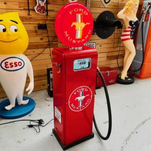 Ford mustang American gas pump original paint