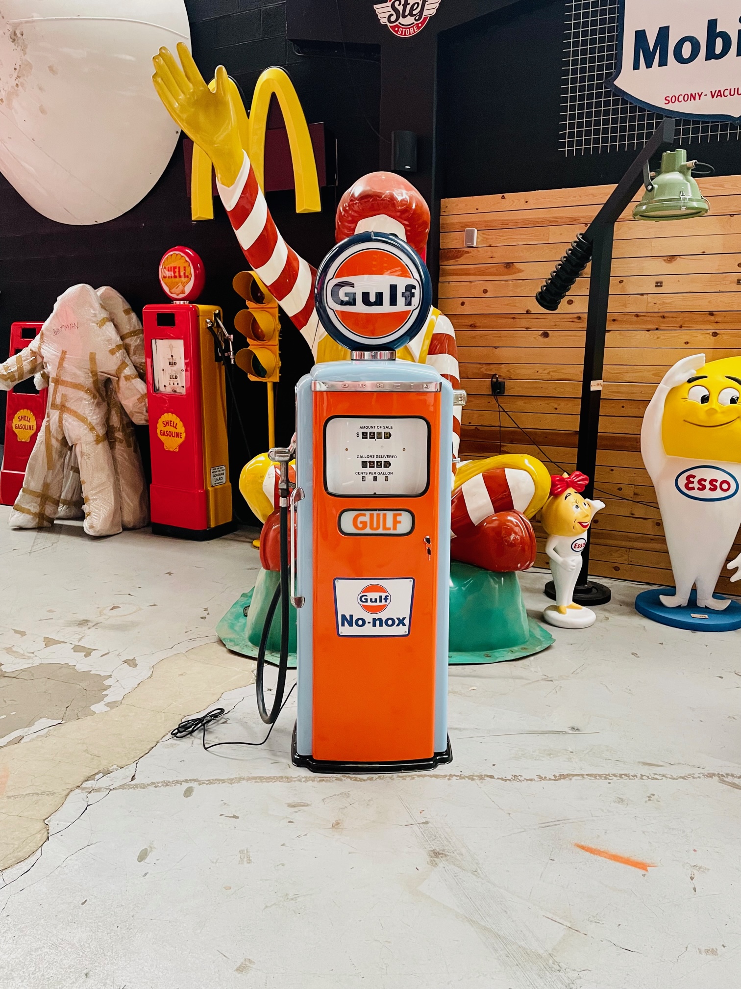 Gulf Tokheim Restored 1955 Gas Pump Stefvintagestore