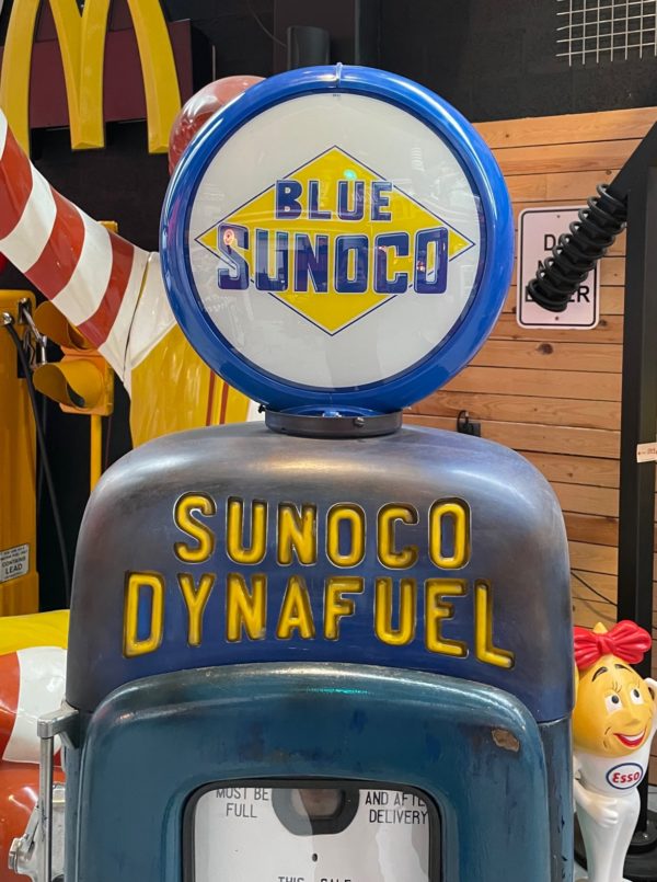 ancienne Pompe à essence Américaine Sunoco