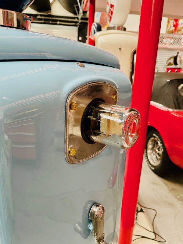 Gulf gas pump restored usa