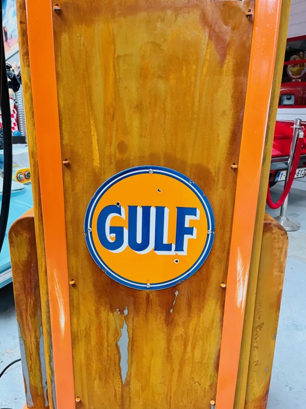 Pompe à essence vintage Gulf Wayne 60