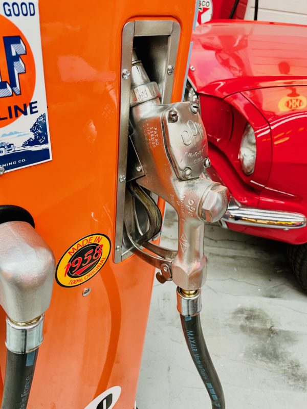 Gulf gasboy vintage restored gas pump nozzle