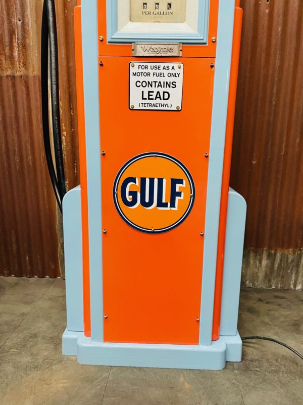 Gulf Wayne 60 vintage gas pump