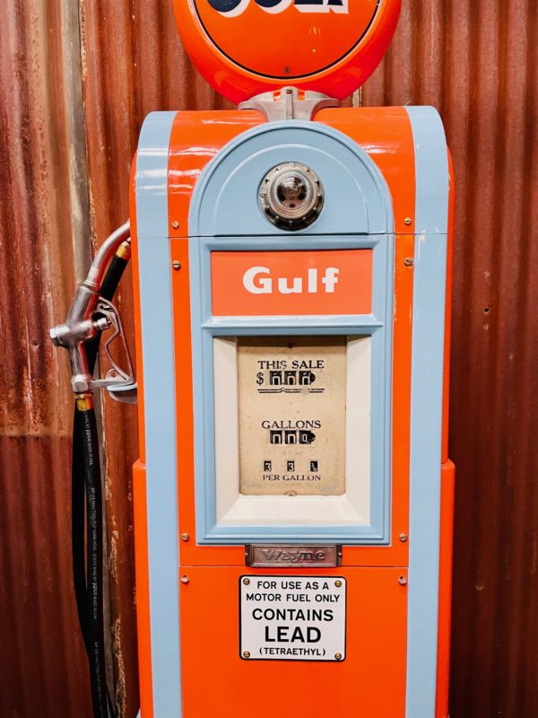 Gulf Wayne 60 American gas pump