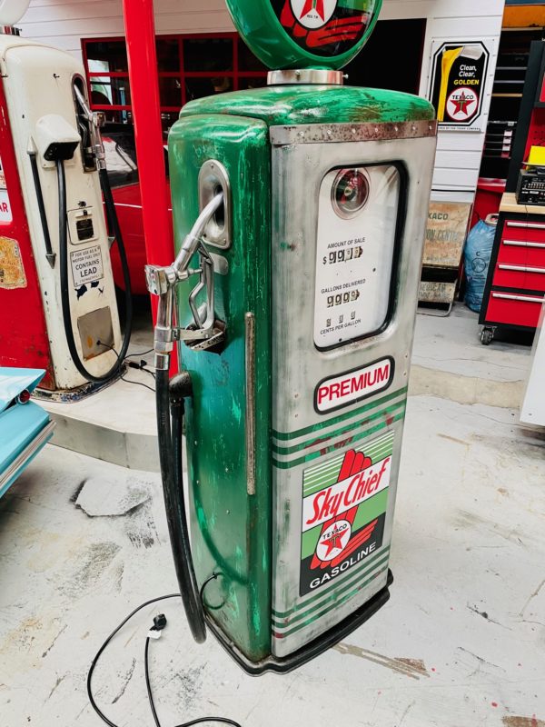 Texaco sky chief Tokheim t39 American gas pump