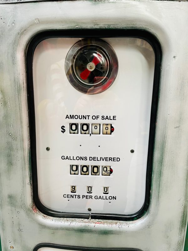 Texaco sky chief vintage American gas pump