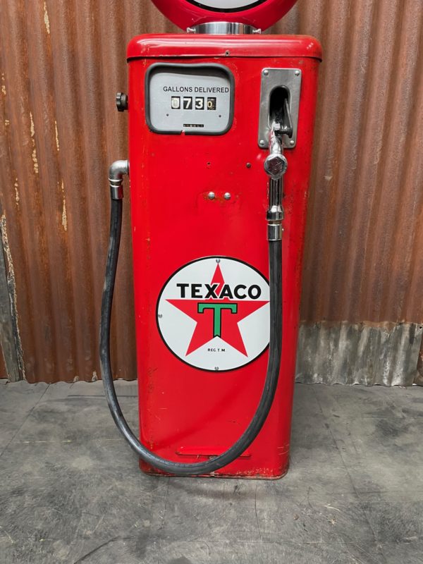 Véritable pompe à essence texaco américaine