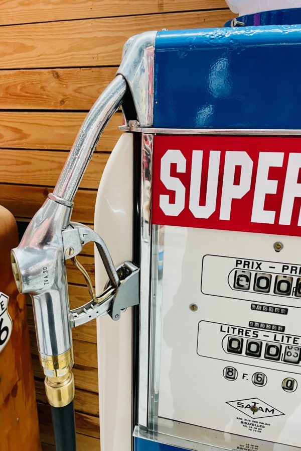 Pure fine vintage restored gas pump nozzle