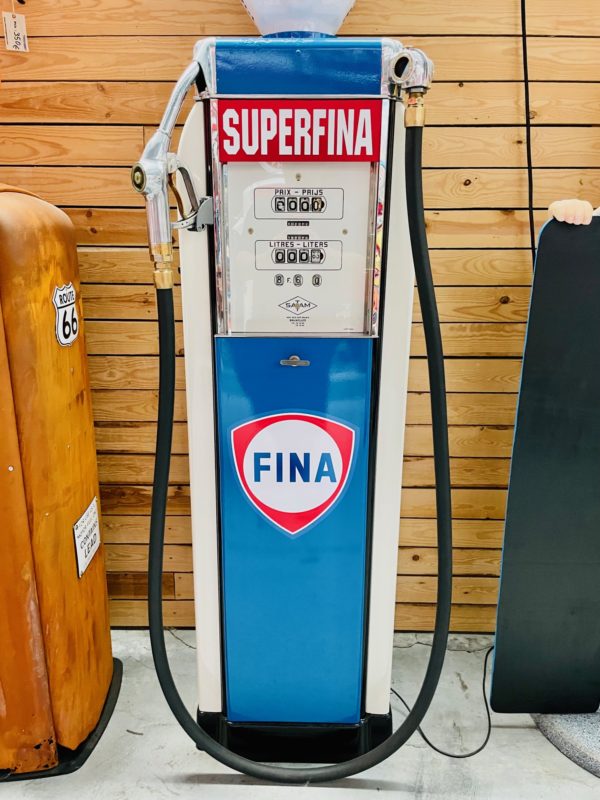 Pure fine satam authentic restored gas pump