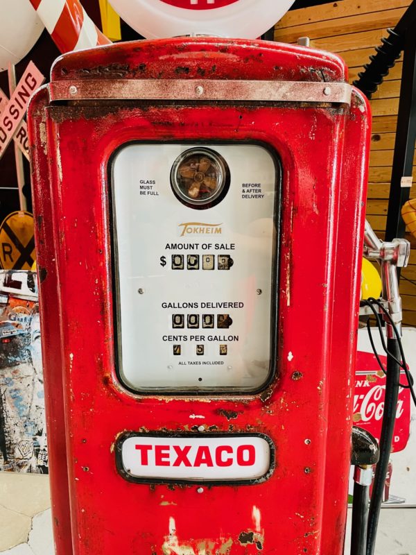Pompe à essence Texaco Tokheim T39