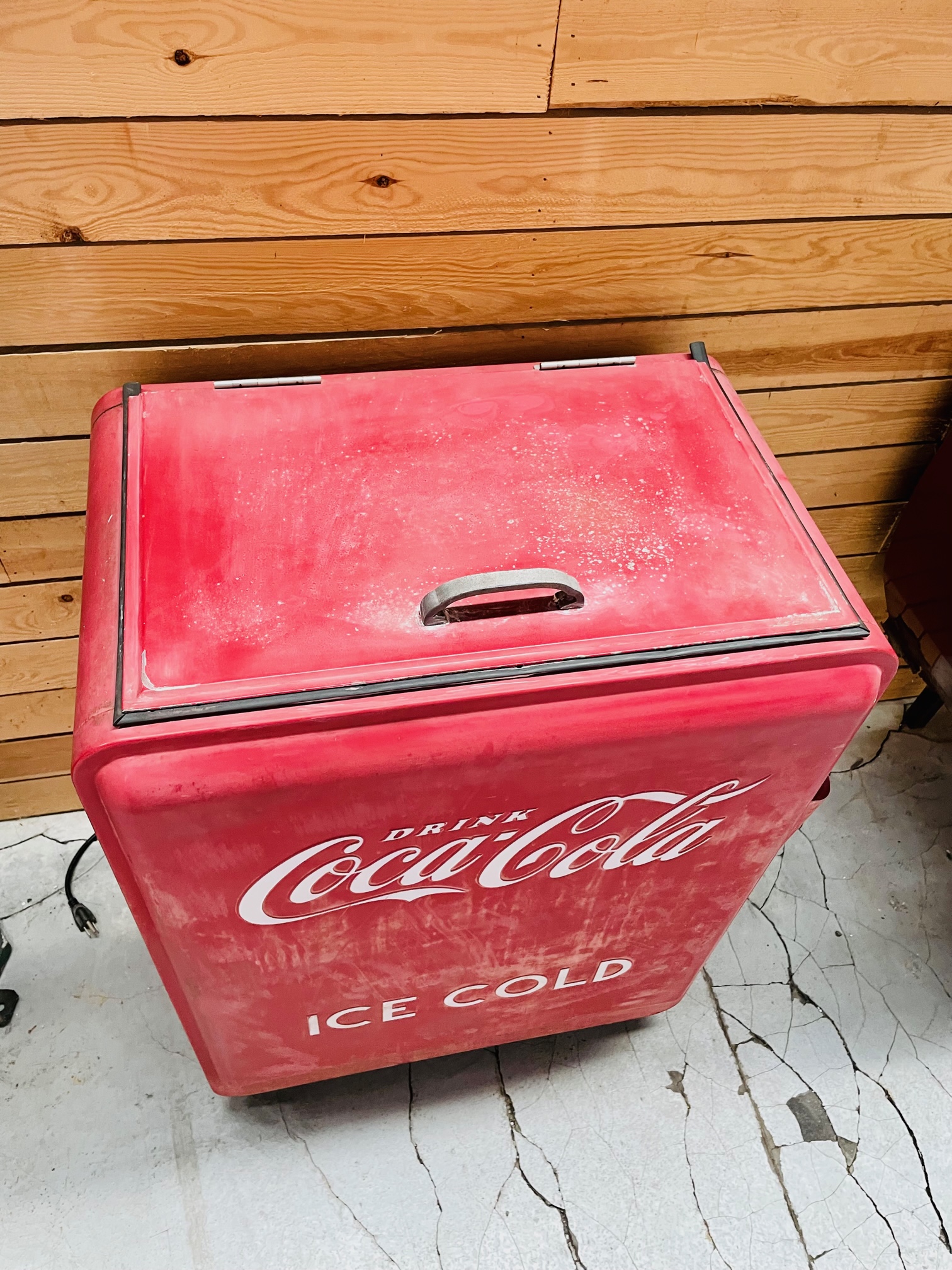 Frigo, glacière Coca Cola américaine