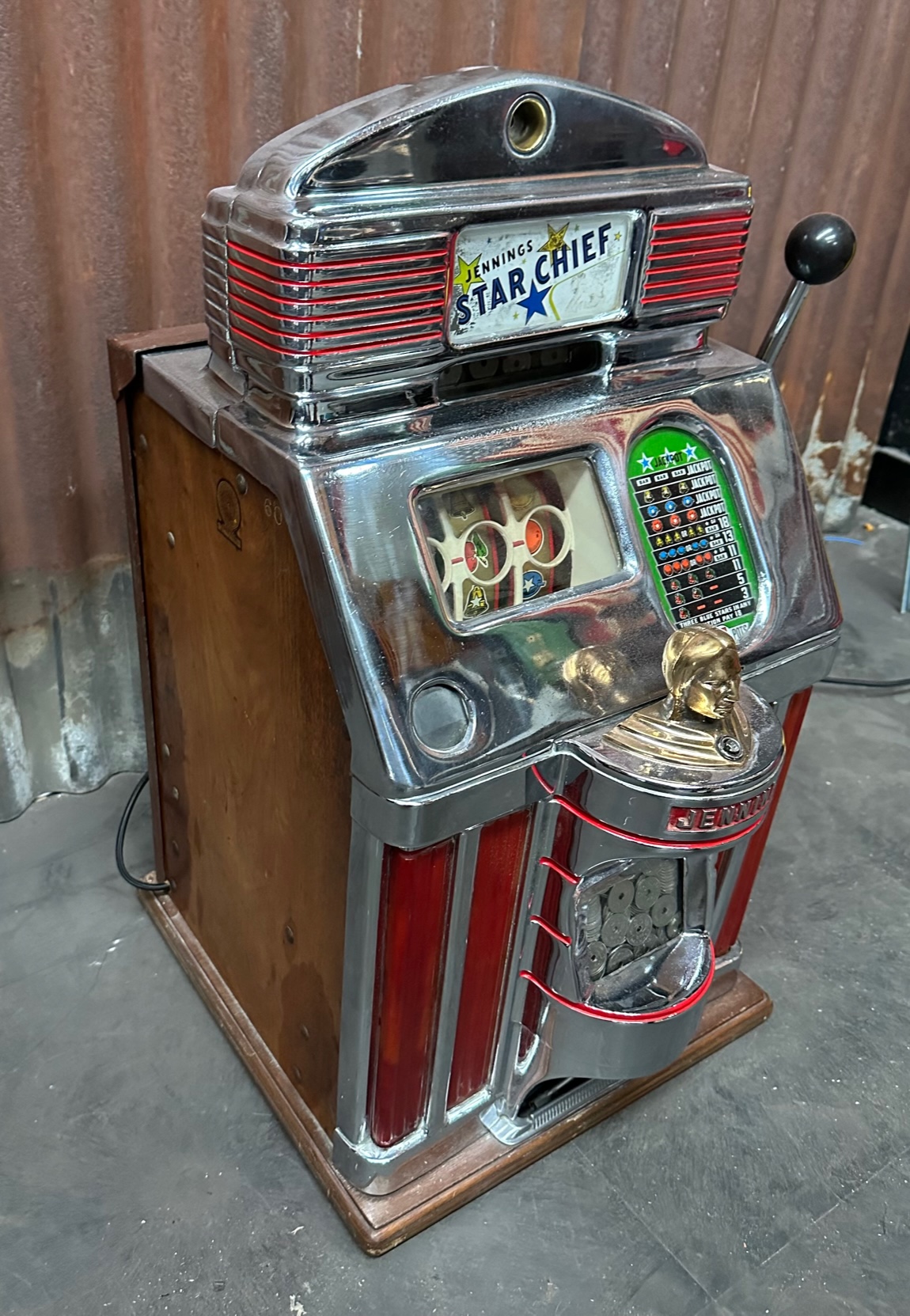 Jackpot Jennings governor star chief 1940 StefVintageStore