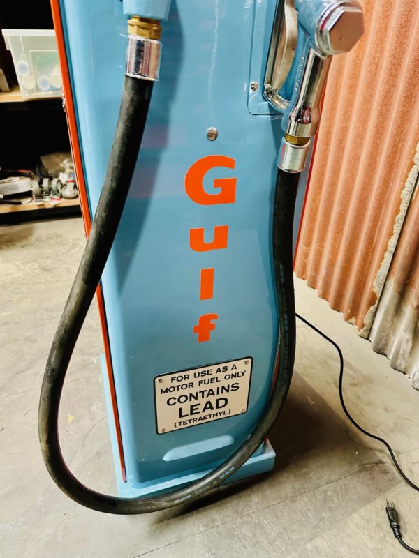 Pompe à essence Gulf gasboy