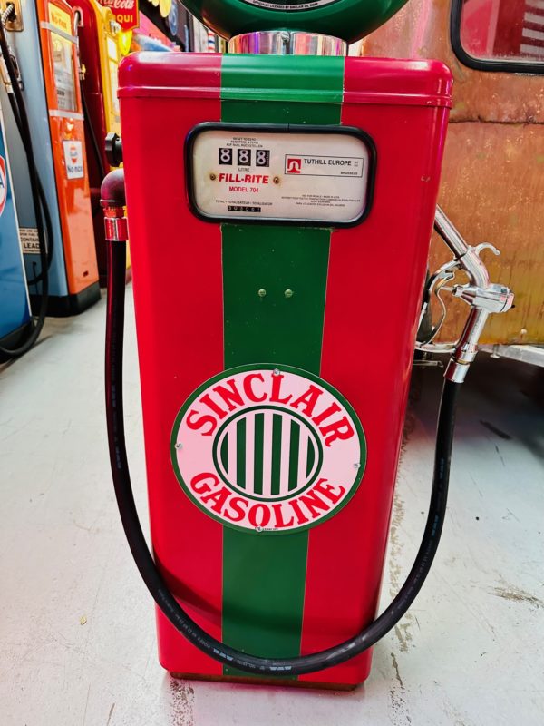 Pompe à essence américaine vintage