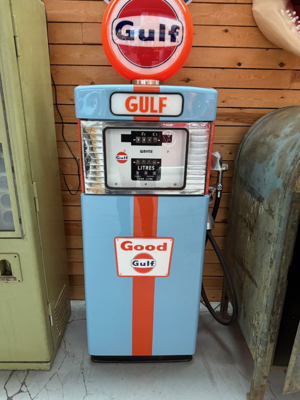 1955 Gulf Wayne 505 Gasoline Pump