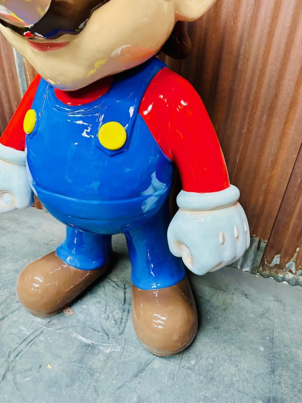 Figurine super Mario Bros en polyester 180cm