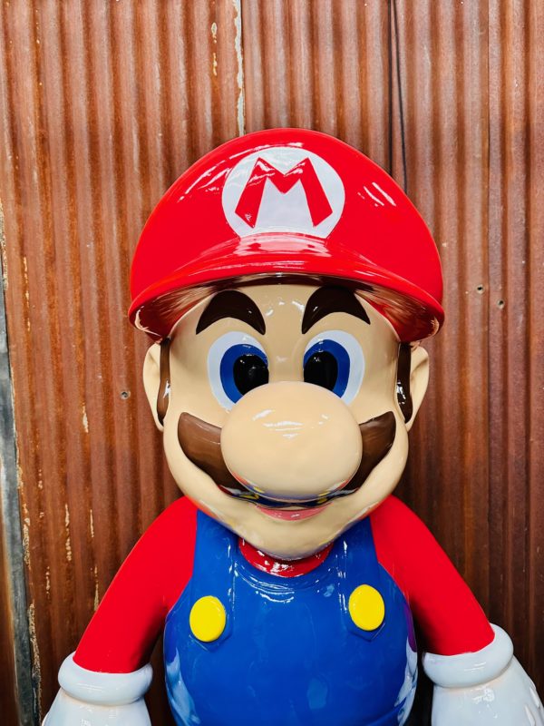 Statue super Mario Bros en polyester 180cm