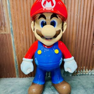 Statue super Mario Bros en polyester 180cm de haut