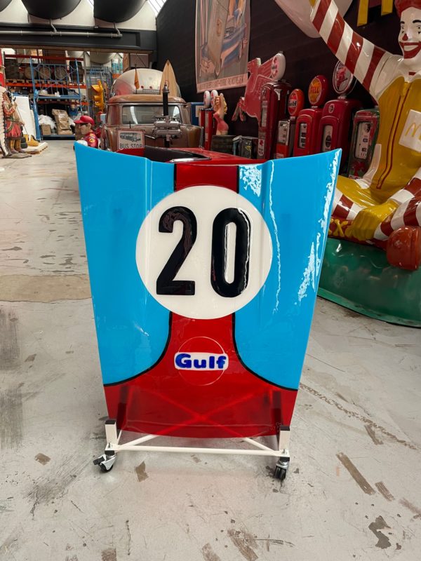 Capot de Porsche 911 Gulf entièrement en verre 1