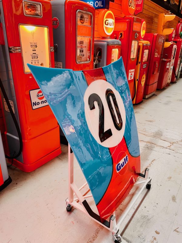 Capot de Porsche 911 Gulf entièrement en verre JYB