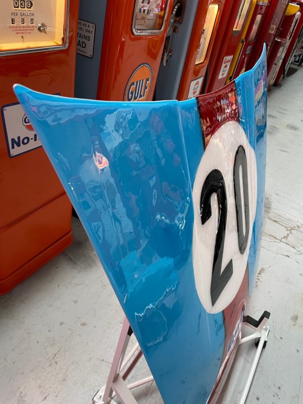 Capot de Porsche 911 Gulf entièrement en verre JYB 1
